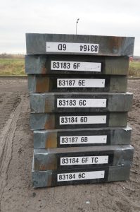 Steel Labels for Steel Blocks
