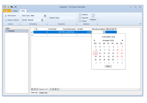 BarTender Software Screenshot