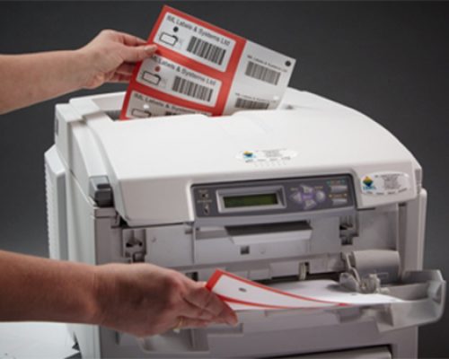 Label printing demonstration